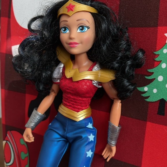 dc super hero girls wonder woman doll 12” Barbie Mattel Action figure Comics - Picture 4 of 4